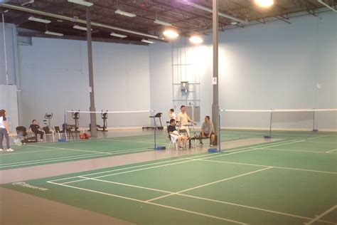 C2 badminton club Markham Toronto badminton training .